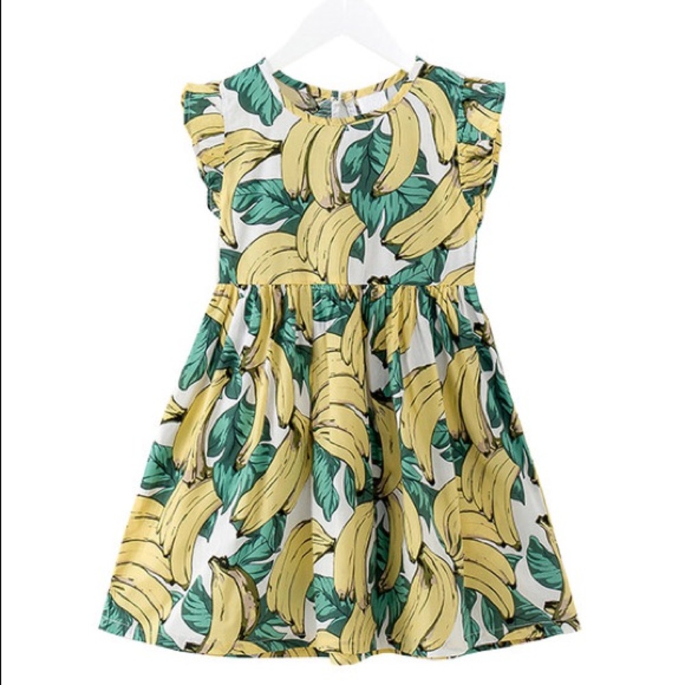 Banana print dress